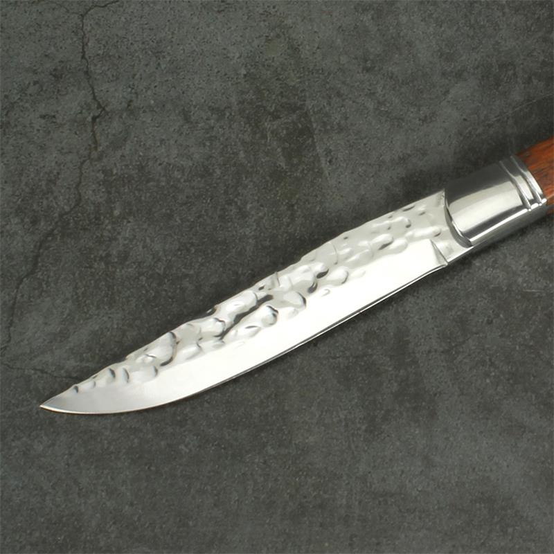 8.25inch Laguiole Steak Knife Rose Wood Handle Table Knives